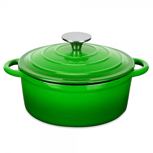 OLLA HIERRO FUNDIDO REDONDA VERT PROVENCE 3LTS