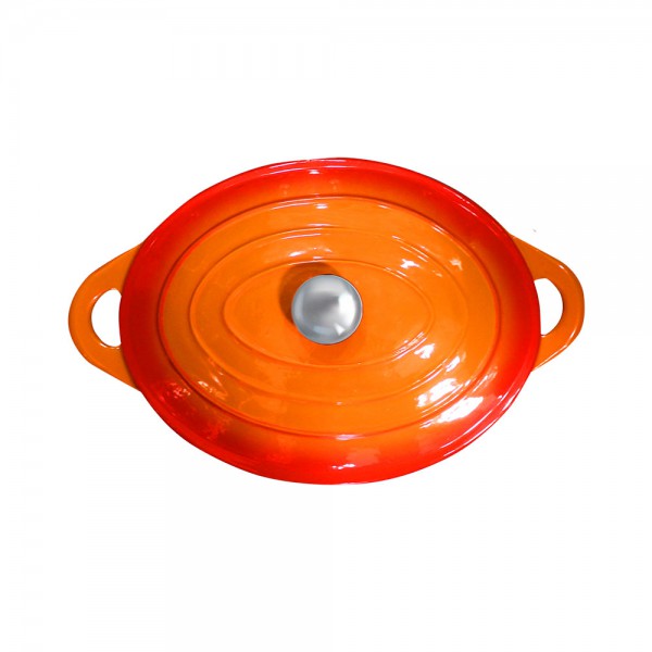 OLLA HIERRO FUNDIDO OVALADA FLAMME TOULOUSE 6LTS